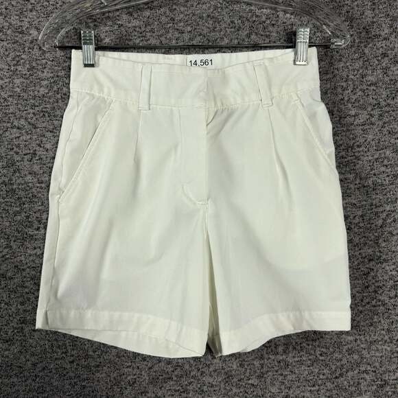 Nike Pants - Nike Dri-Fit Women's Size XS White Polyester Victory 5" Golf Shorts